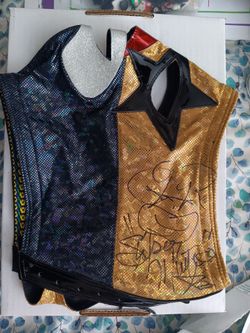 Signed Wrestling Pro Mask Super Muñeco