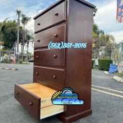 Brown 2 Knob Jumbo Dresser Cajonera Comoda Nueva Bonita 