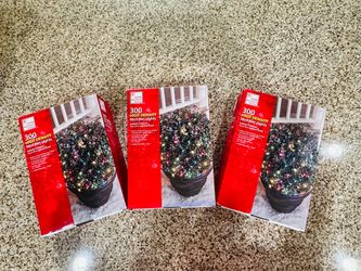 Home Accents Holiday 300 Mini Net Lights (3 Boxes)