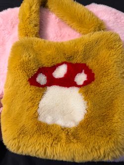 Fluffy Mushroom Tote Bag