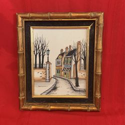 Iadonisi  Painting, Paris,  France, Close to Notredam