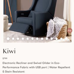 Babyletto Kiwi Recliner And Swivel Glider Chair