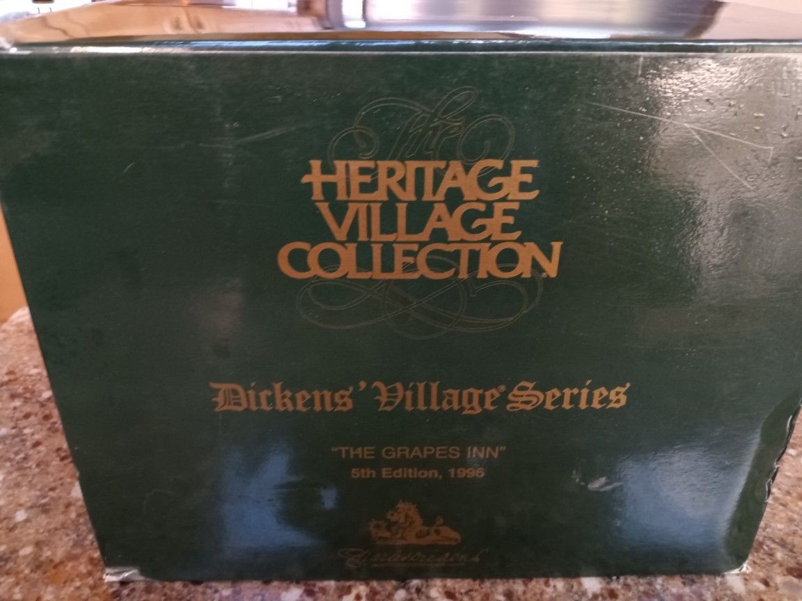 Dickens' Village Series "The Grapes Inn"