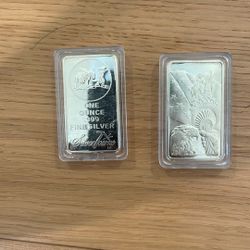 Silver Plated Bars