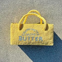 Dauphinette Niche Hand-Beaded Butter Bag