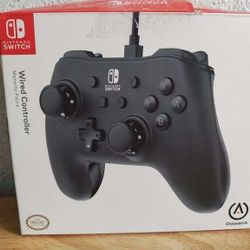 PowerA Nintendo Switch Wired Controller - Black, Detachable 10ft USB Cable, No Battery Required