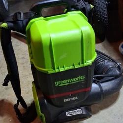 Greenworks Commercial Blower. BB361
