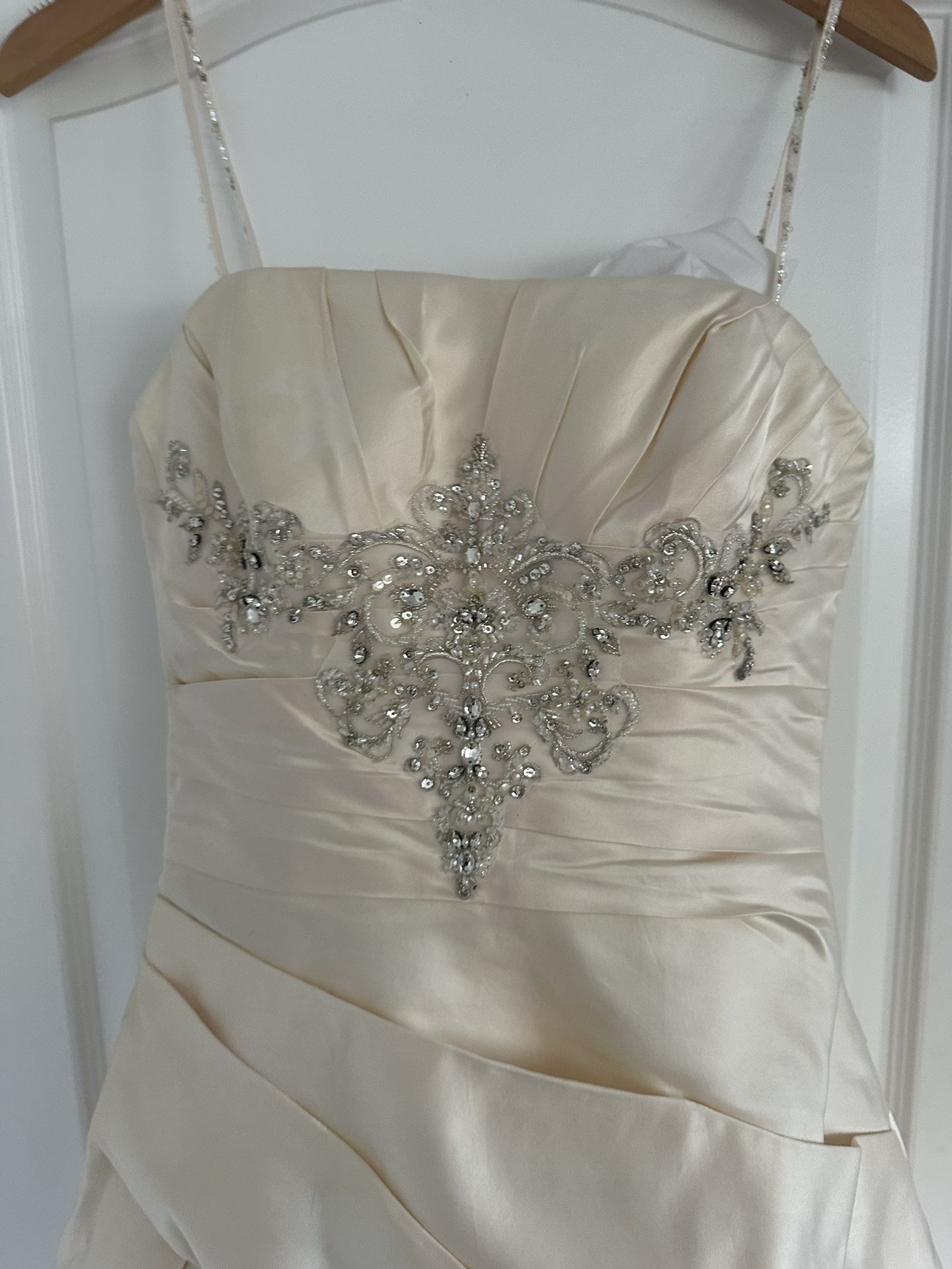 Enzoani Wedding Dress with 2 Vails & gloves| Gown 