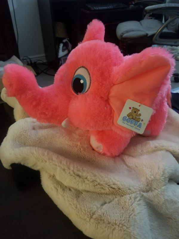 Pink Medium Sized Baby Elephant Plushie Stuffed Animal Doll for Sale in Los Angeles, CA - OfferUp