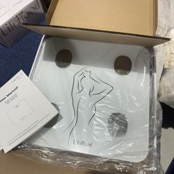 The scale does not only measure weight, but gives you the full body composition so that you know more