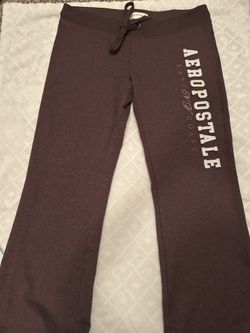 Brown Areopostale flare sweatpants