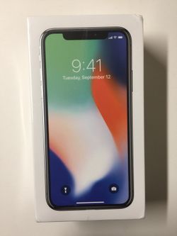 Apple iPhone X 64GB Unlocked ***Brand New Sealed In Box***