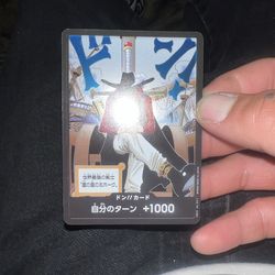 Dracule Mihawk DON!! Card OP14 The Azure Sea's Seven One Piece Japan/A2