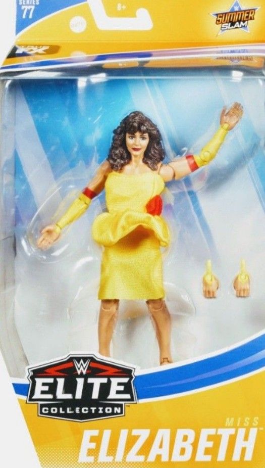 New WWE Miss Elizabeth Elite Collection Action Figure.