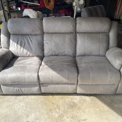 82'' Upholstered Reclining Sofa