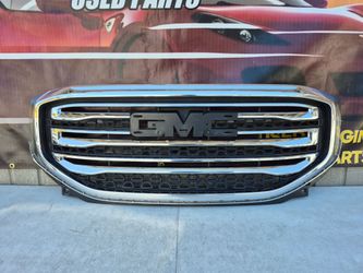 2017 2018 2019 GMC ACADIA FRONT BUMPER GRILLE GRILL ORIGINAL USED OEM