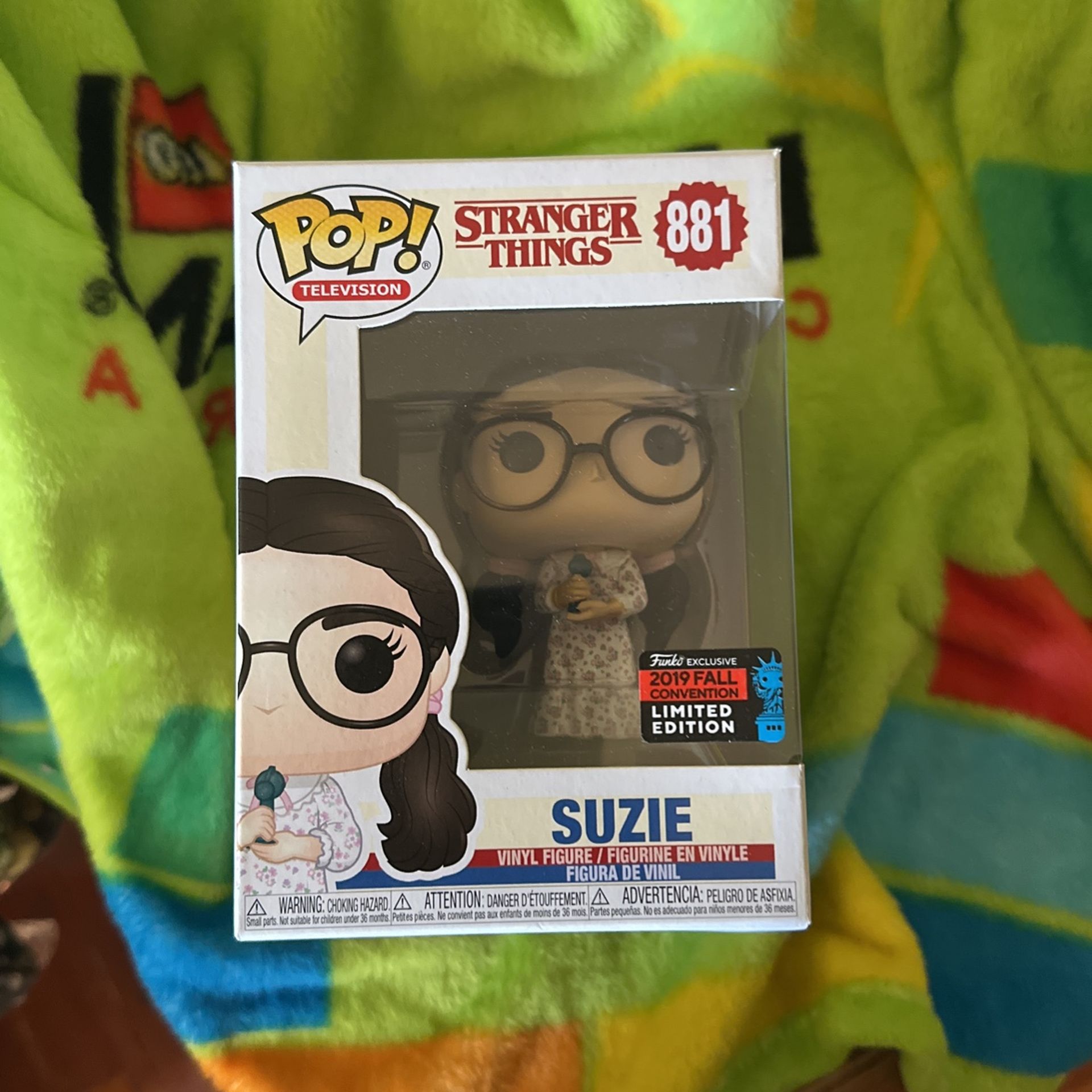 Funko Pop Vinyl TV Stranger Things SUZIE 2019 NYCC Shared Exclusive #881