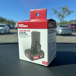 Hyper Tough 12V 6.0AH Lithium lon Battery Pack