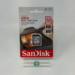New SanDisk SDHC UHS-I Card 32GB Memory Card  SDSDUNC-032G-GN6IN