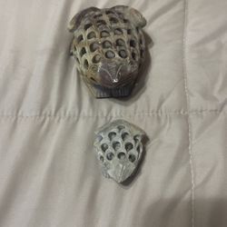 Stone Decorative Frogs