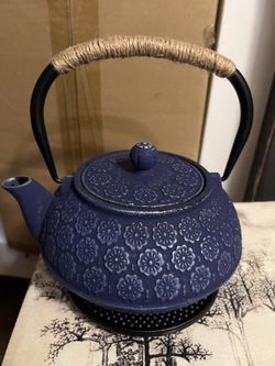 Blue Tea Kettle 