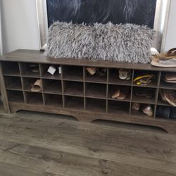 Bench Shoe Storage 