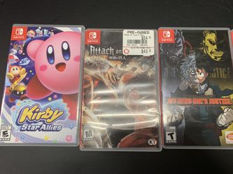 Nintendo switch games