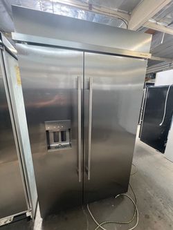 48" KITCHENAID BUILT IN STAINLESS STEEL REFRIGERATOR