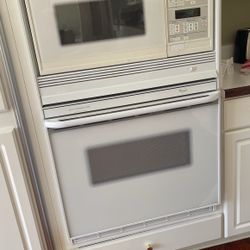 Microwave and oven
