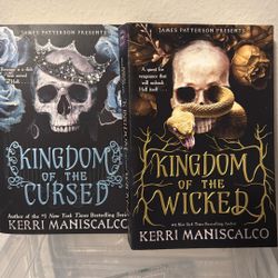 BRAND NEW BOOKS KINGDOM OF THE WICKED 1 AND 2 