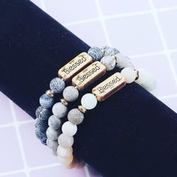 Motivational Bracelet -BLESSED