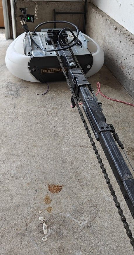 Craftsman 1/2 Horsepower Garage Door Opener Chain Driven