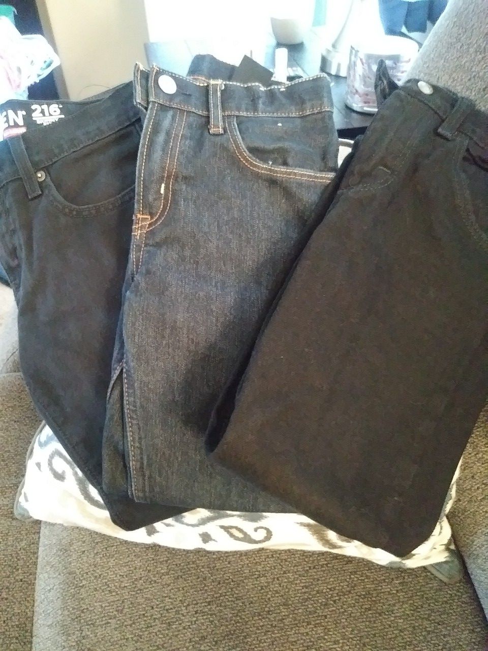 $7.00 each Boys slim jeans size 7-8