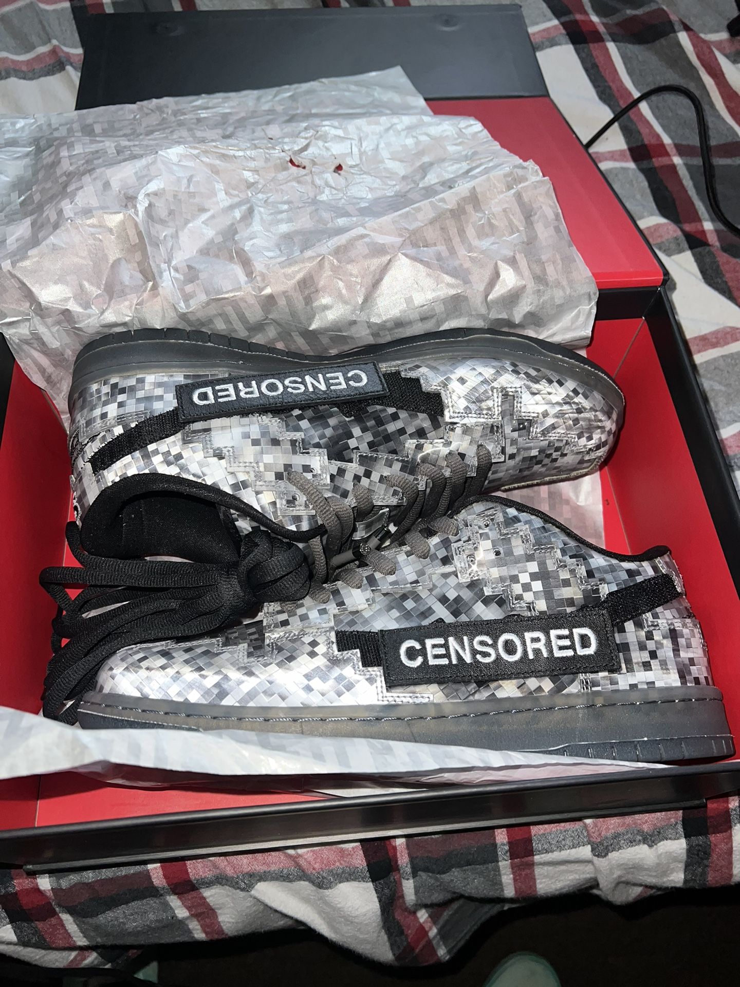 Fugazi Censored Shoes 