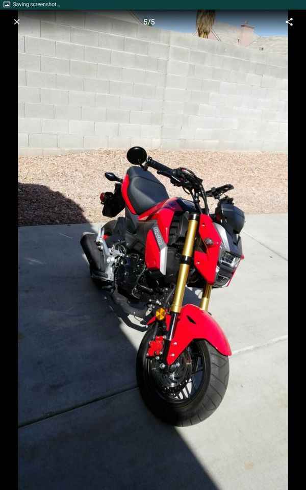 2018 Honda Grom Awith 320 Miles Some Parts Been Upgraded 3100