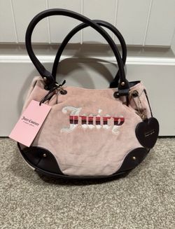 Juicy Couture pink suede purse