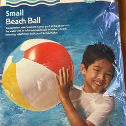 Blue scale Small Beach Ball