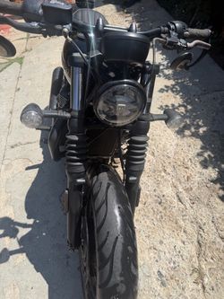 Triumph Motorcycle Black