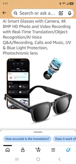 New Smart Glasses