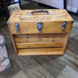 Wooden Tool Box 