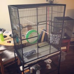 Sugar Glider Cage & Accessories