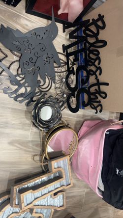 Crosses And Frames And Body Mirror