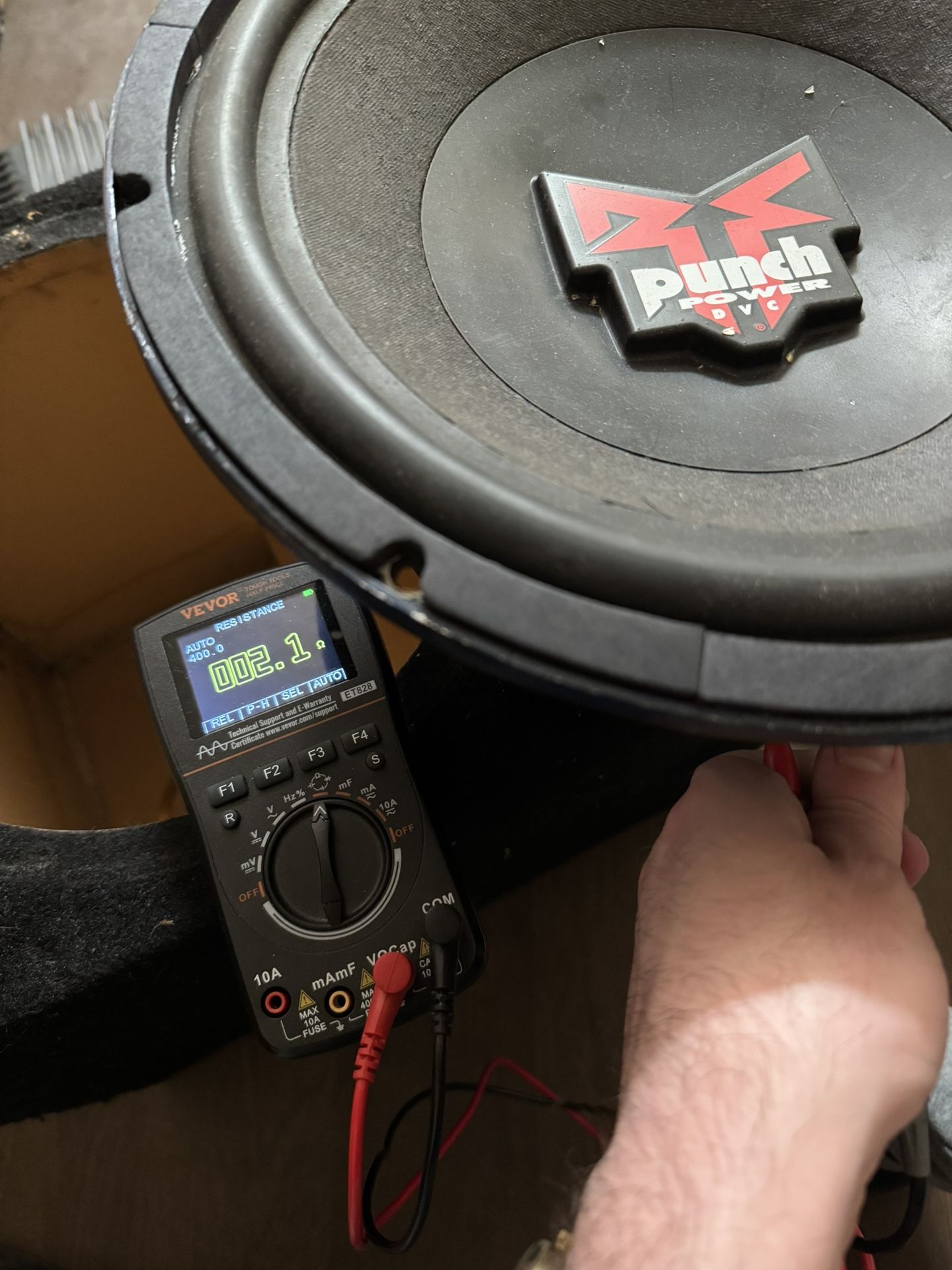 Rockford Fosgate Punch Power DVC RFR2212