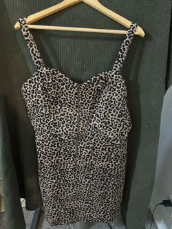 Cheetah Dress Xxl