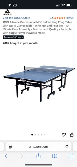 Joola Ping Pong Table