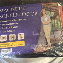 Magnetic Screen Door