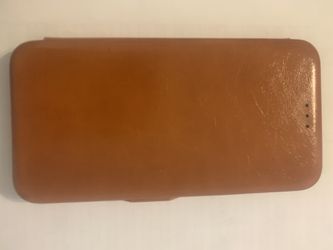 Iphone 8 plus leather case with credit card holder