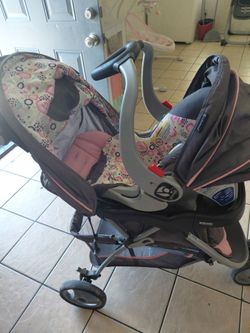 stroller and car seat duo