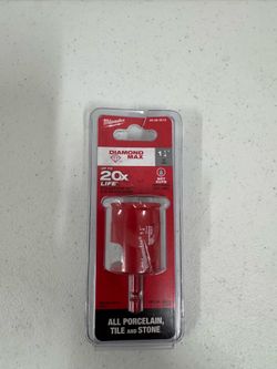 MILWAUKEE 1-1/4" Diamond Max Hole Saw Bit