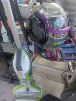 Bissell carpet cleaner set
